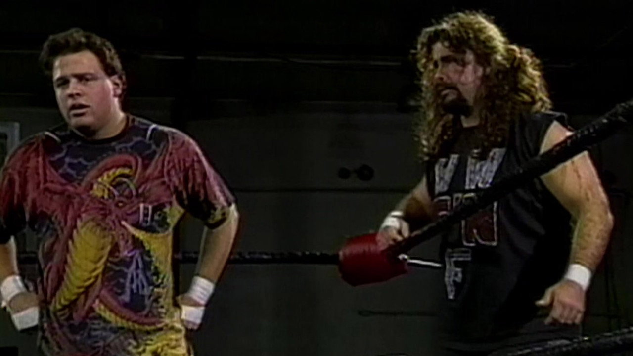 ECW Big Apple Blizzard Blast backdrop