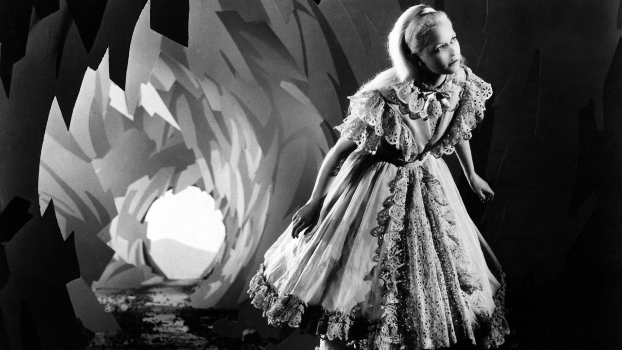 Alice in Wonderland backdrop