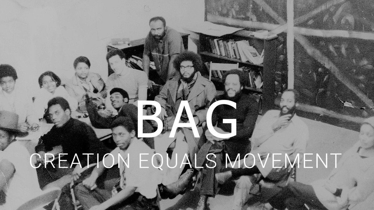 The Black Artists' Group: Creation Equals Movement backdrop