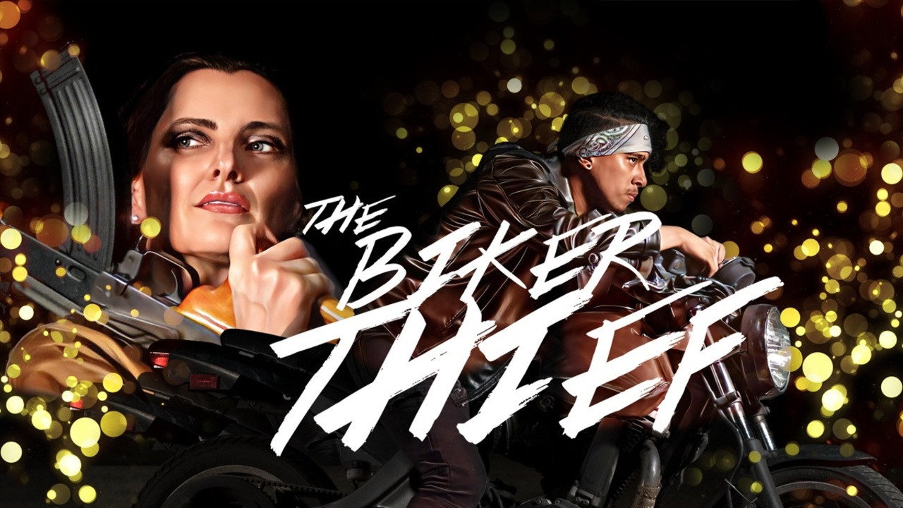 The Biker Thief backdrop