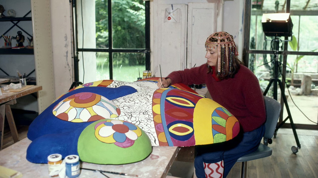 Viva Niki! The Spirit of Niki de Saint Phalle backdrop