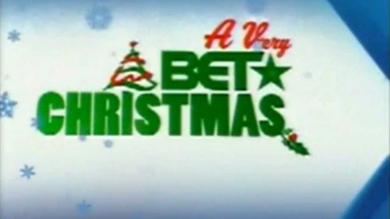A Very BET Christmas backdrop