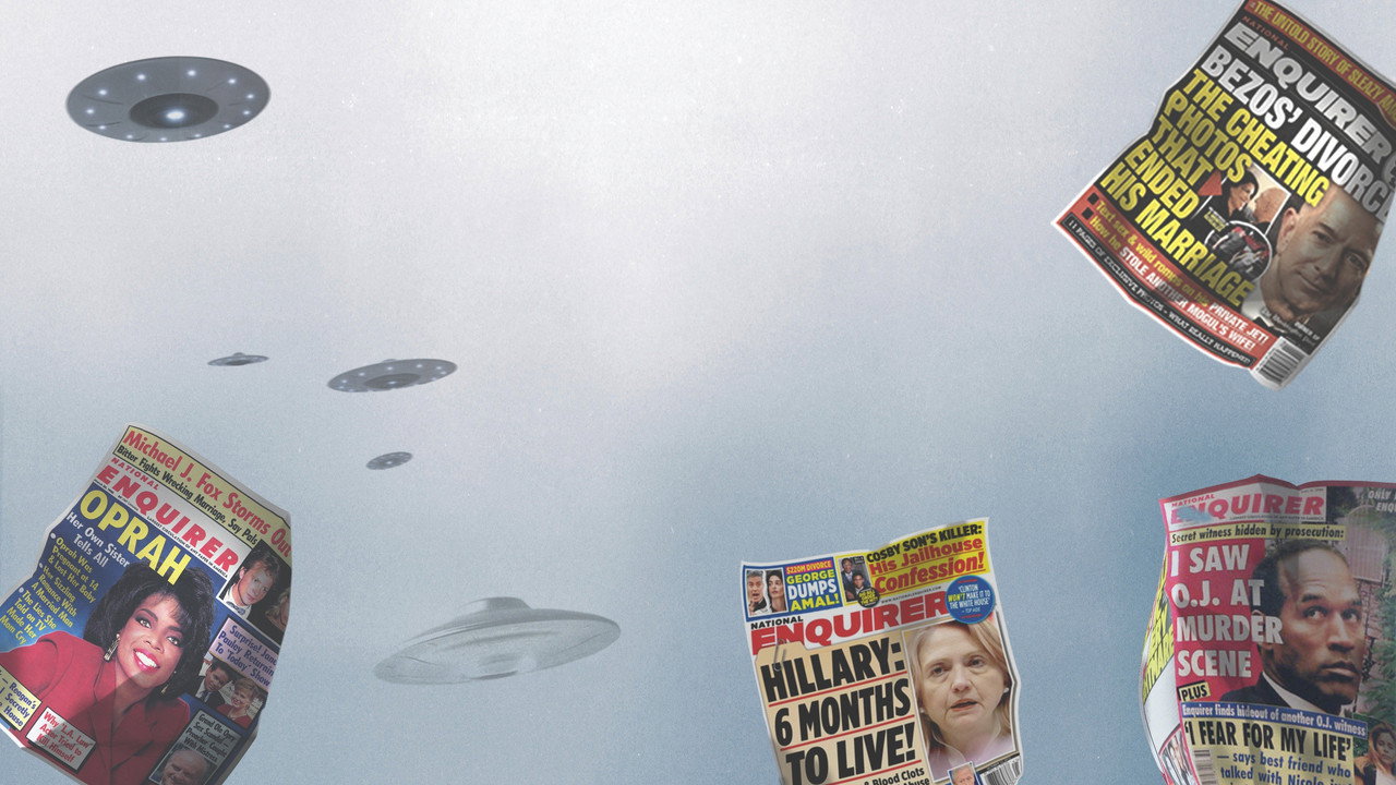 Scandalous: The Untold Story of the National Enquirer backdrop