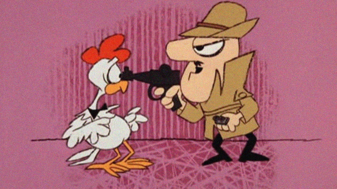 Cock-A-Doodle Deux Deux backdrop