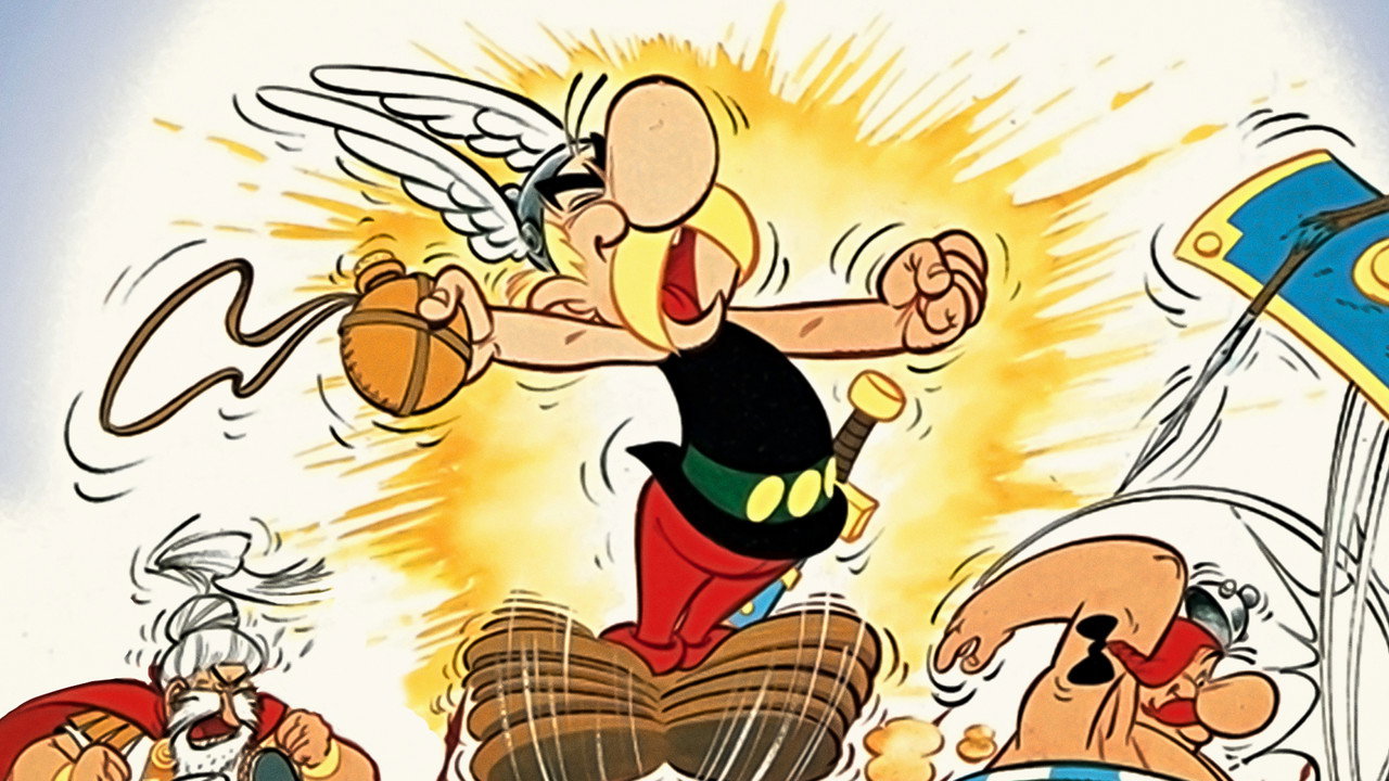 Asterix the Gaul backdrop