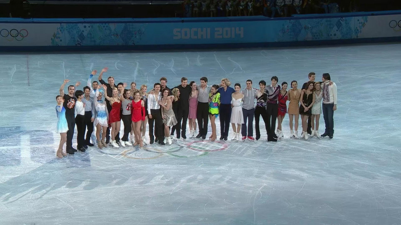 Figure Skating Exhibition Gala | Sochi 2014 backdrop
