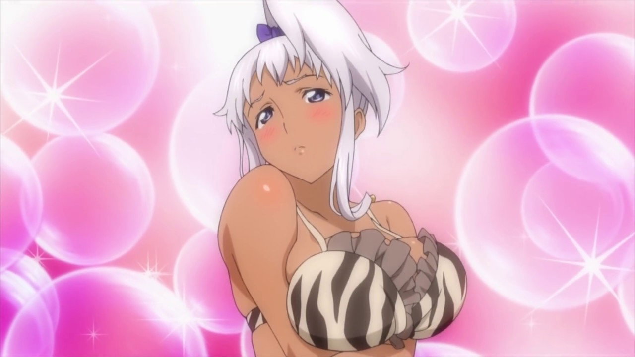 Maken-ki! Takeru Turns into a Woman!? Naked on a Southern Island! backdrop