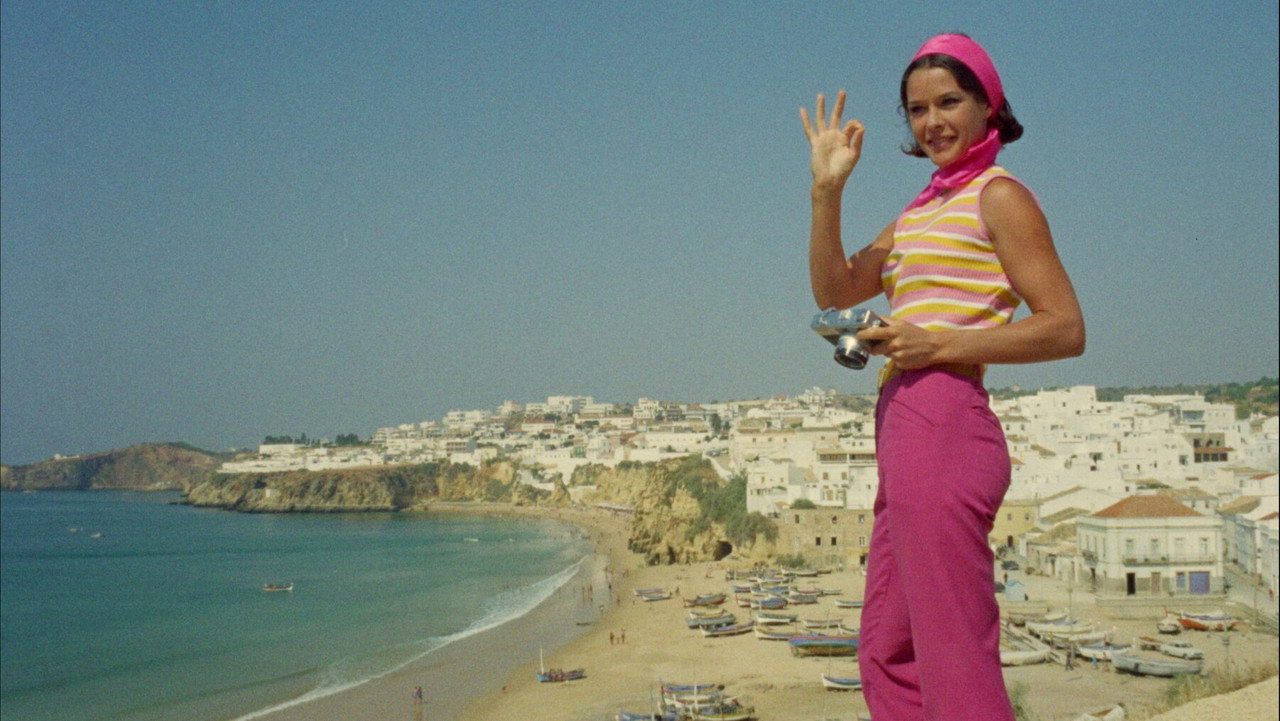 Albufeira backdrop