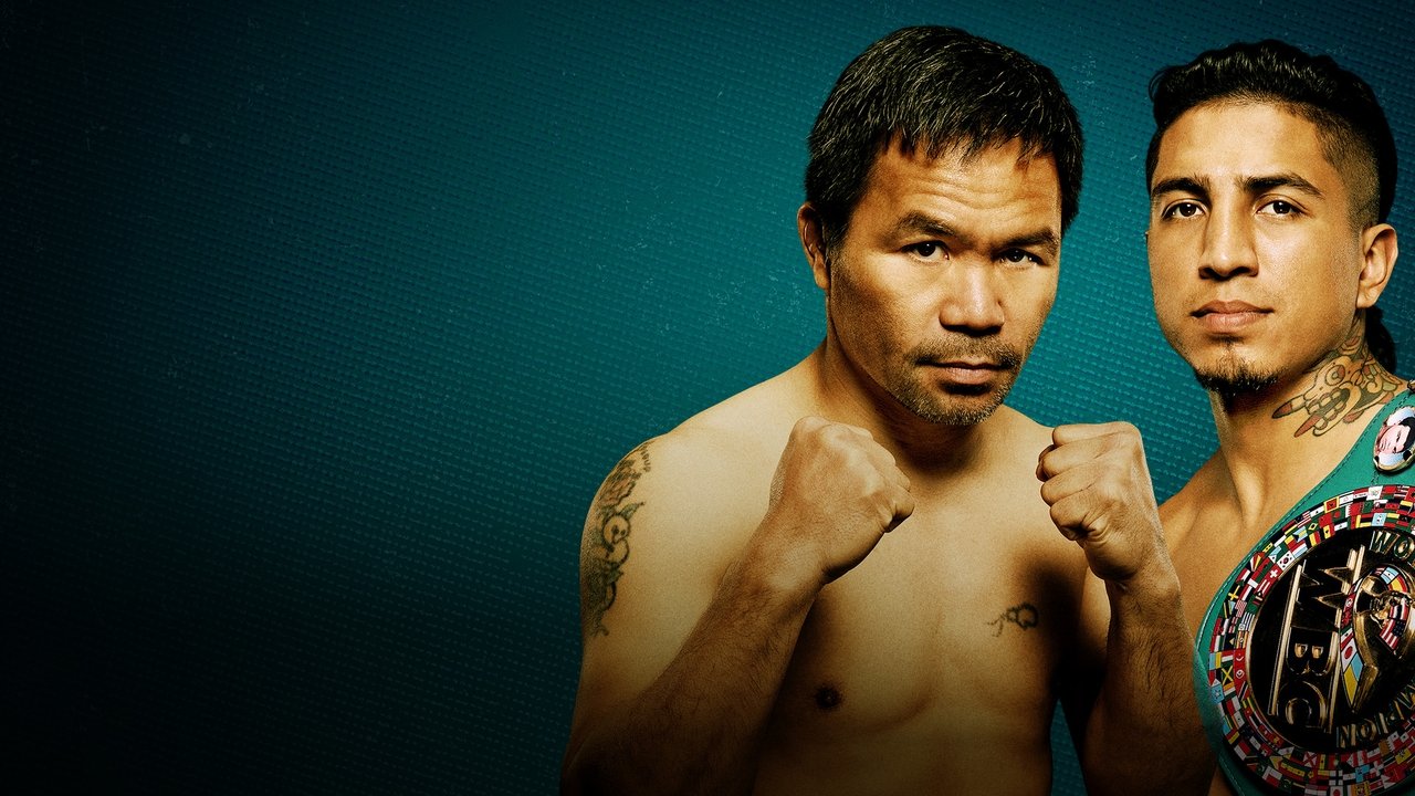 Manny Pacquiao vs. Mario Barrios backdrop