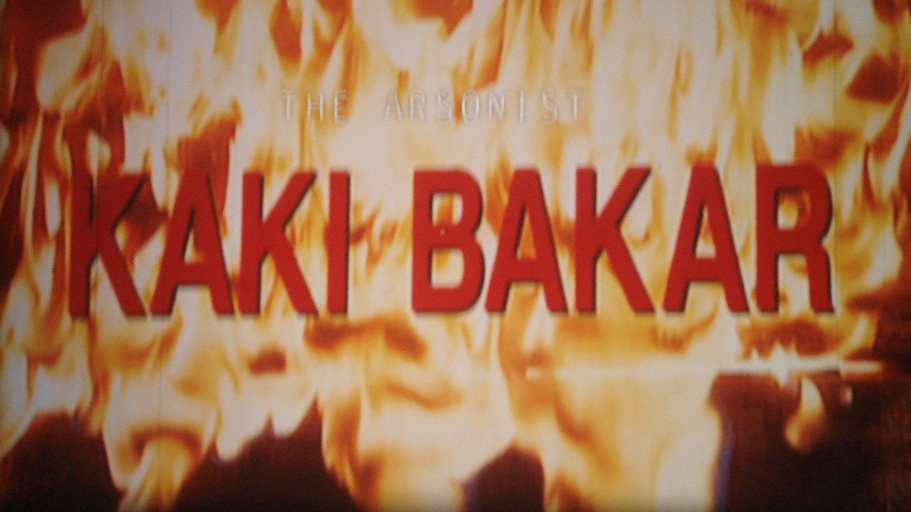 The Arsonist backdrop