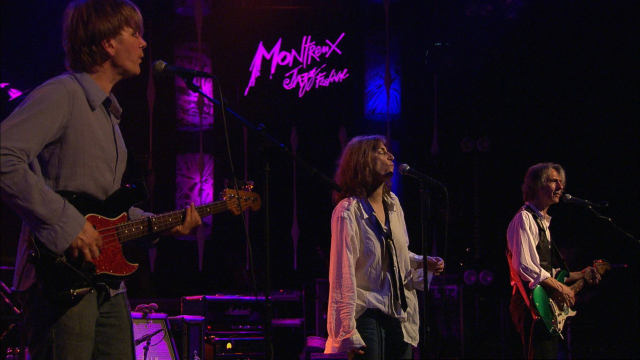 Patti Smith - Live at Montreux 2005 backdrop