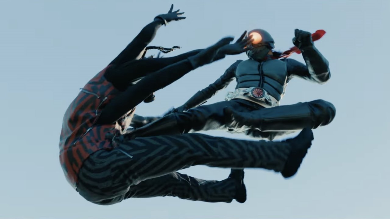Shin Kamen Rider backdrop