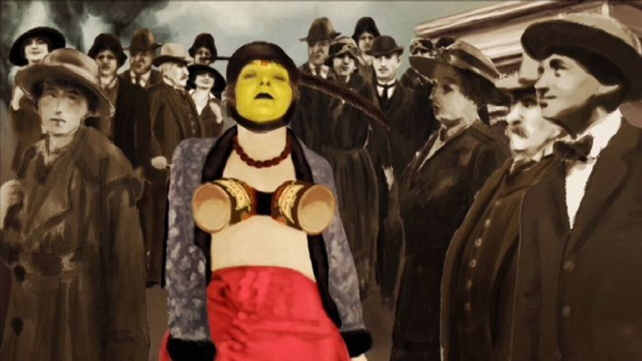 The Dada Principle backdrop