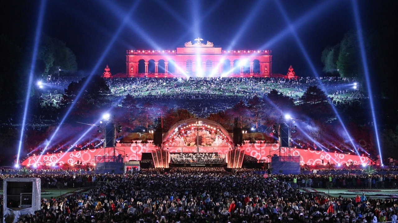 Summer Night Concert backdrop