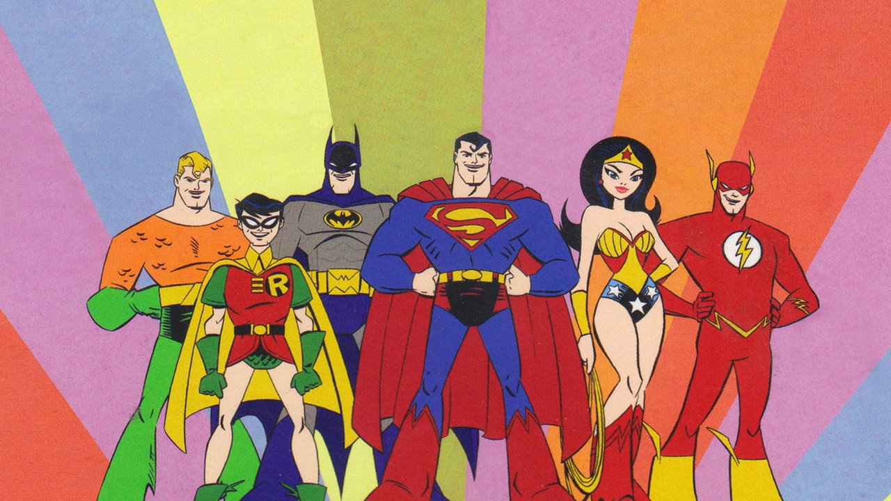 DC Super Friends: The Joker's Playhouse backdrop