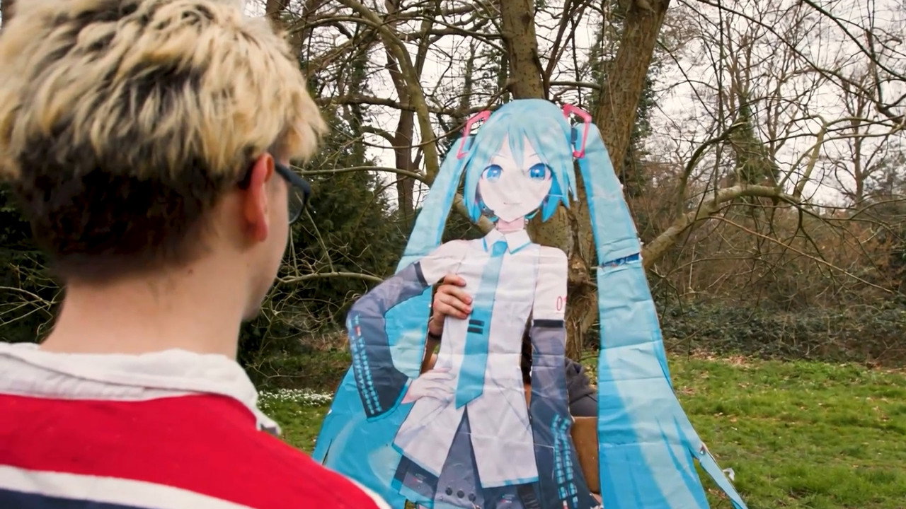Touching of Grass backdrop
