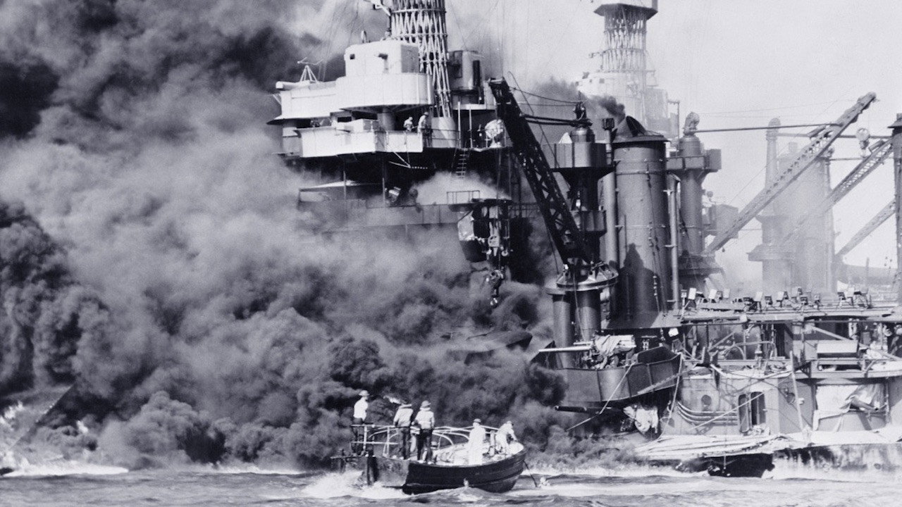 Attack in the Pacific backdrop