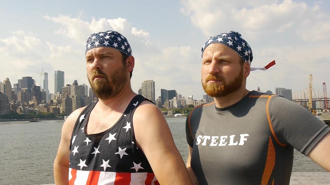 Chop & Steele backdrop