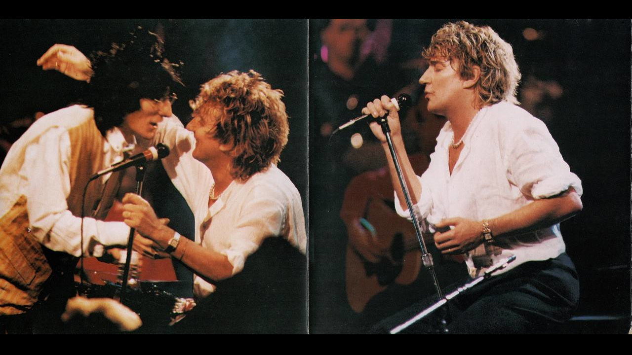 Rod Stewart: Unplugged...and Seated backdrop