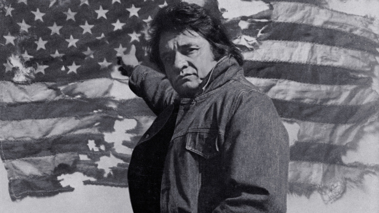 I Am Johnny Cash backdrop