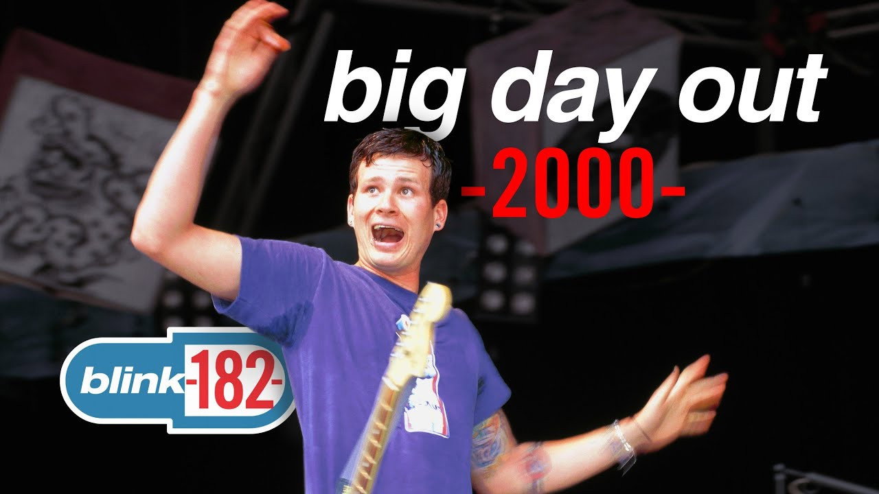 blink-182 - Big Day Out 2000 Melbourne, Australia backdrop