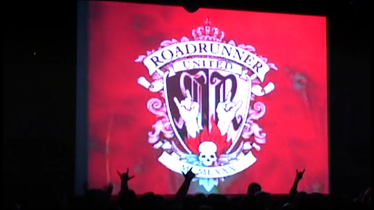 Roadrunner United: The Concert backdrop