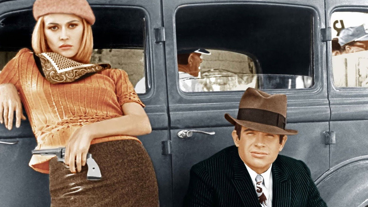 Bonnie and Clyde backdrop