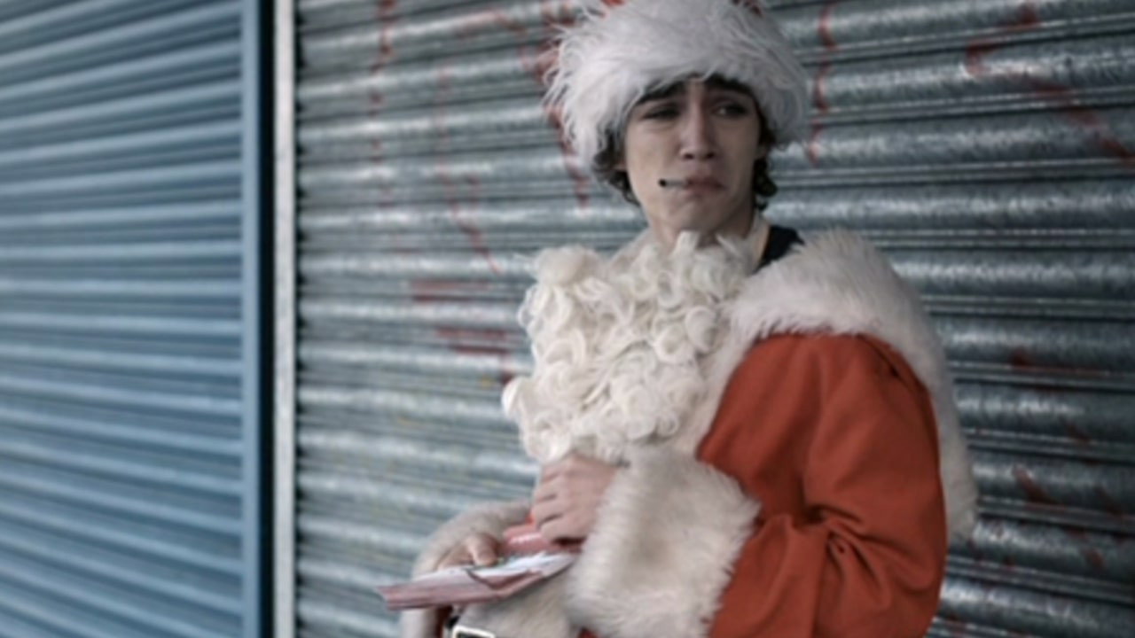 Misfits Christmas Special backdrop
