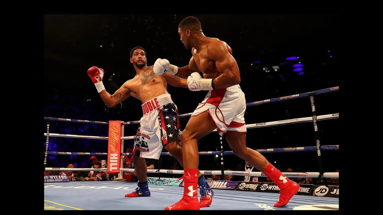 Anthony Joshua vs. Dominic Breazeale backdrop