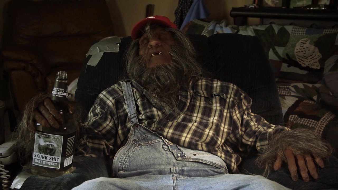 Bubba the Redneck Werewolf backdrop