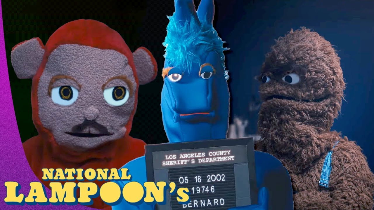 National Lampoon's Bernie The Dinosaur backdrop
