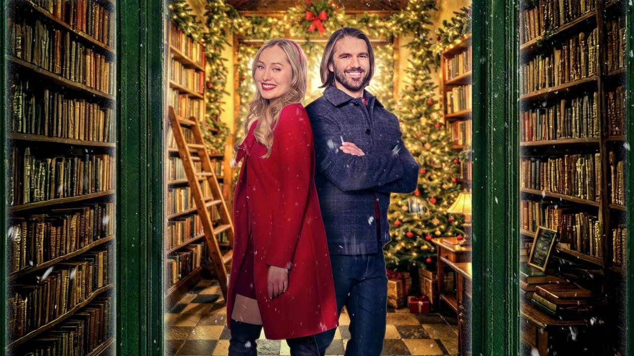 The Christmas Bookshop backdrop