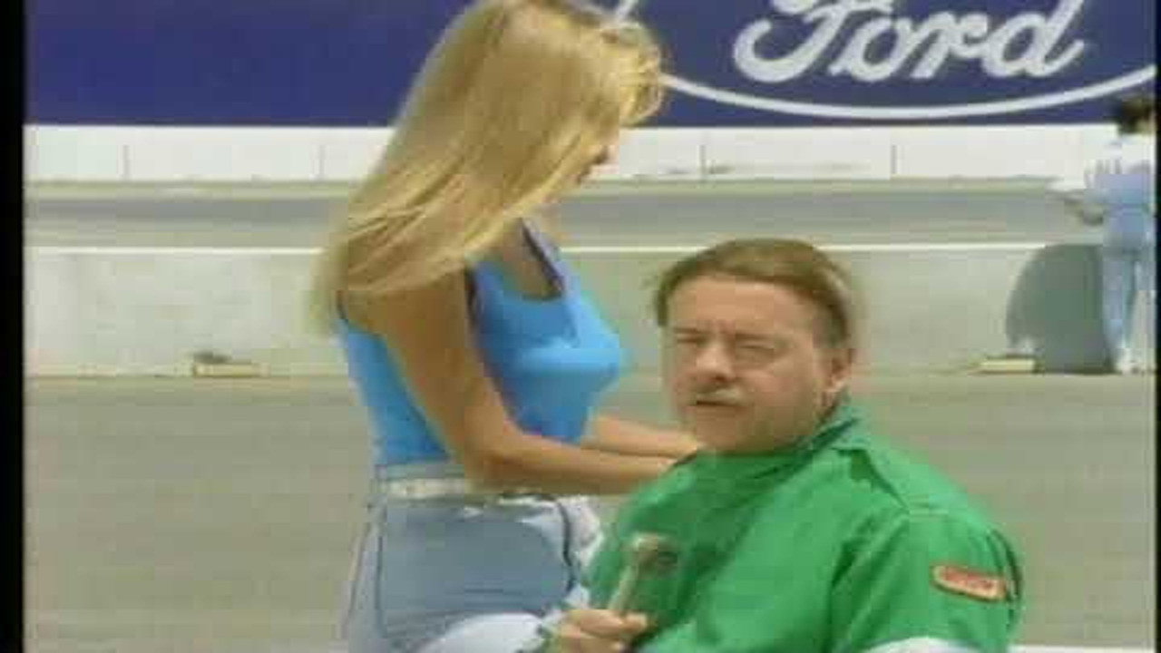 Dorf Goes Auto Racing backdrop