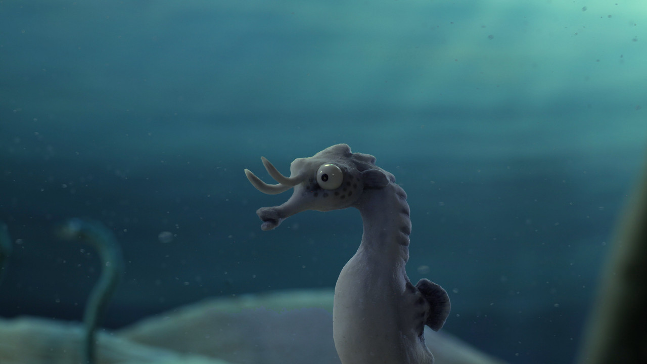 The Lost Seahorse backdrop
