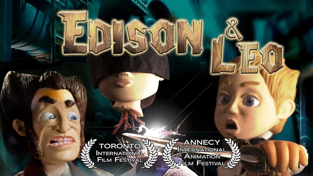 Edison & Leo backdrop