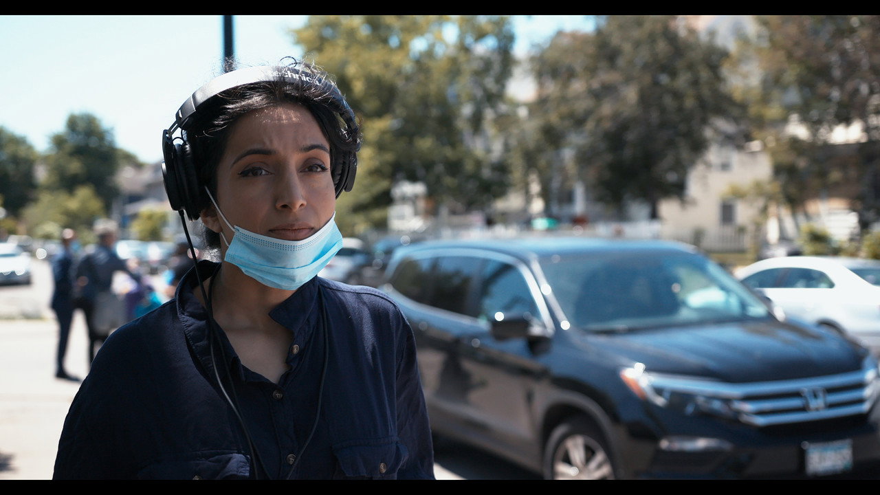 Muslim in Trump's America backdrop