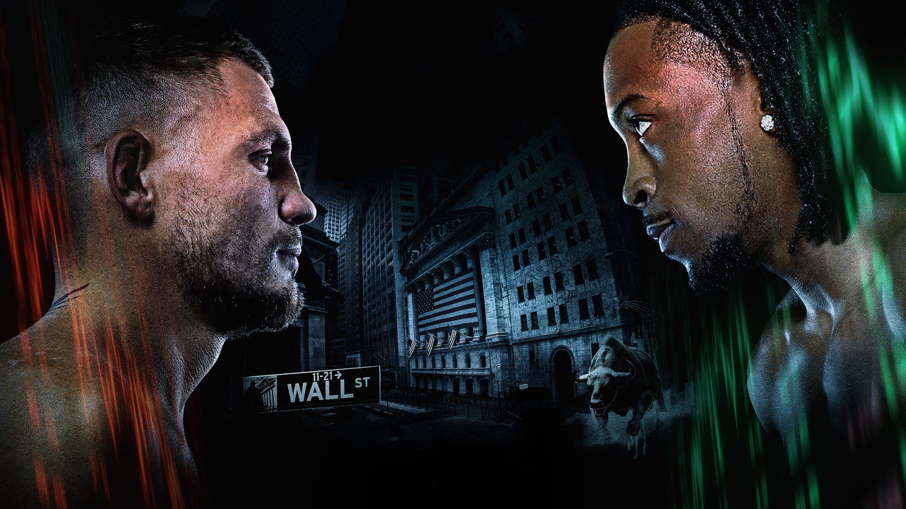 Denys Berinchyk vs. Keyshawn Davis backdrop