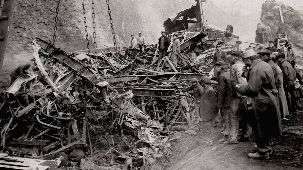 1917, The Train from Hell backdrop