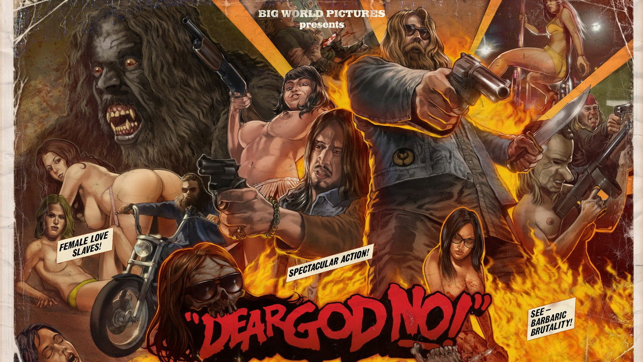 Dear God No! backdrop