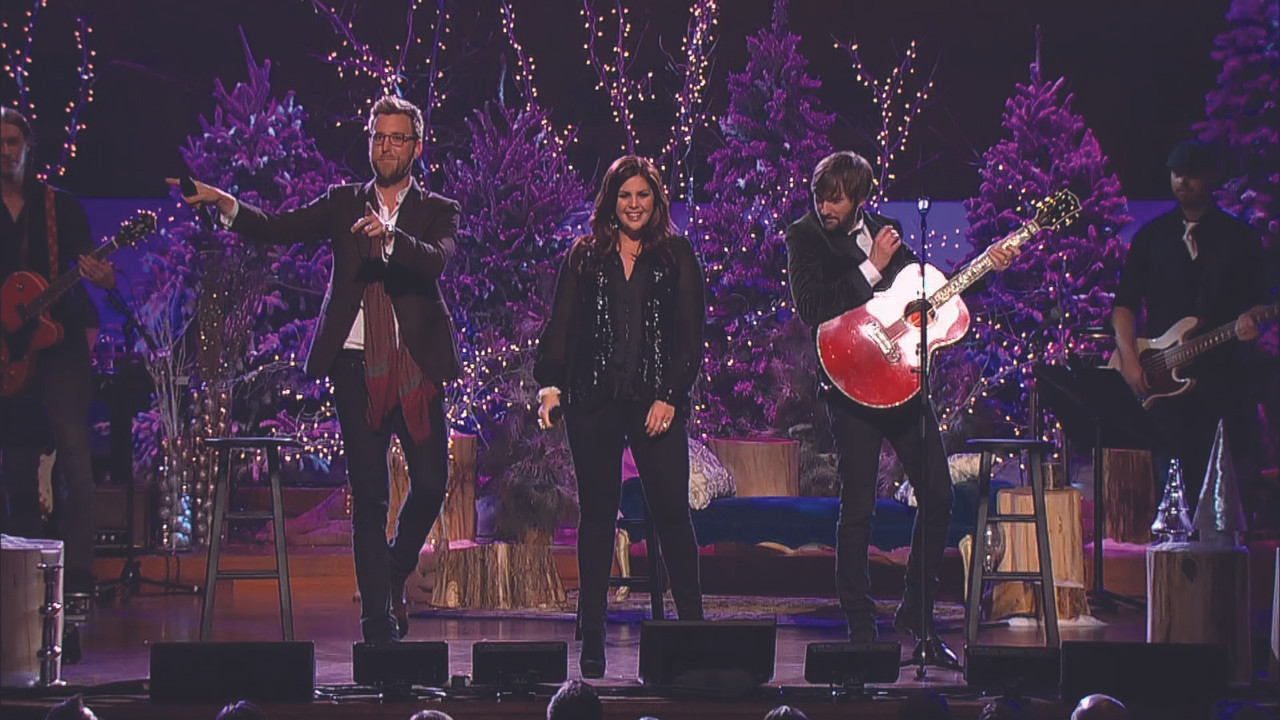Lady Antebellum Live - On This Winter's Night backdrop