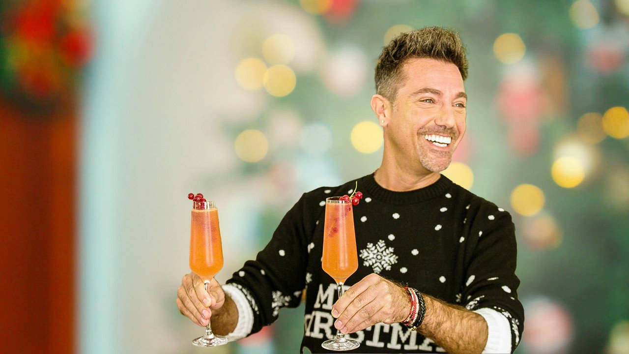 Gino's Italian Christmas Feast backdrop