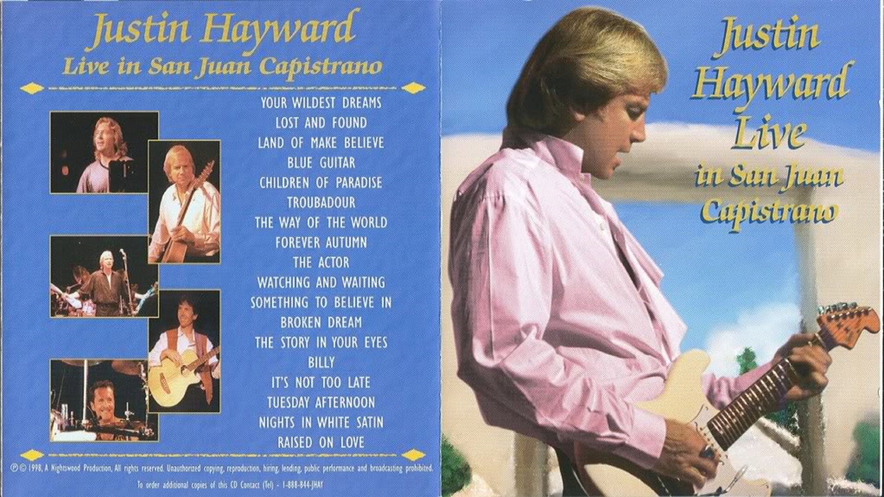 Justin Hayward Live in San Juan Capistrano backdrop