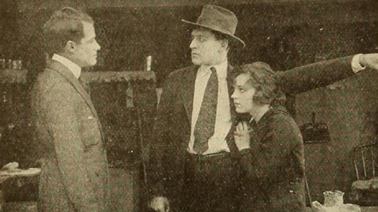 A Woman Alone backdrop