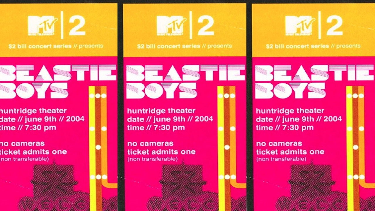 Beastie Boys $2 Bill backdrop