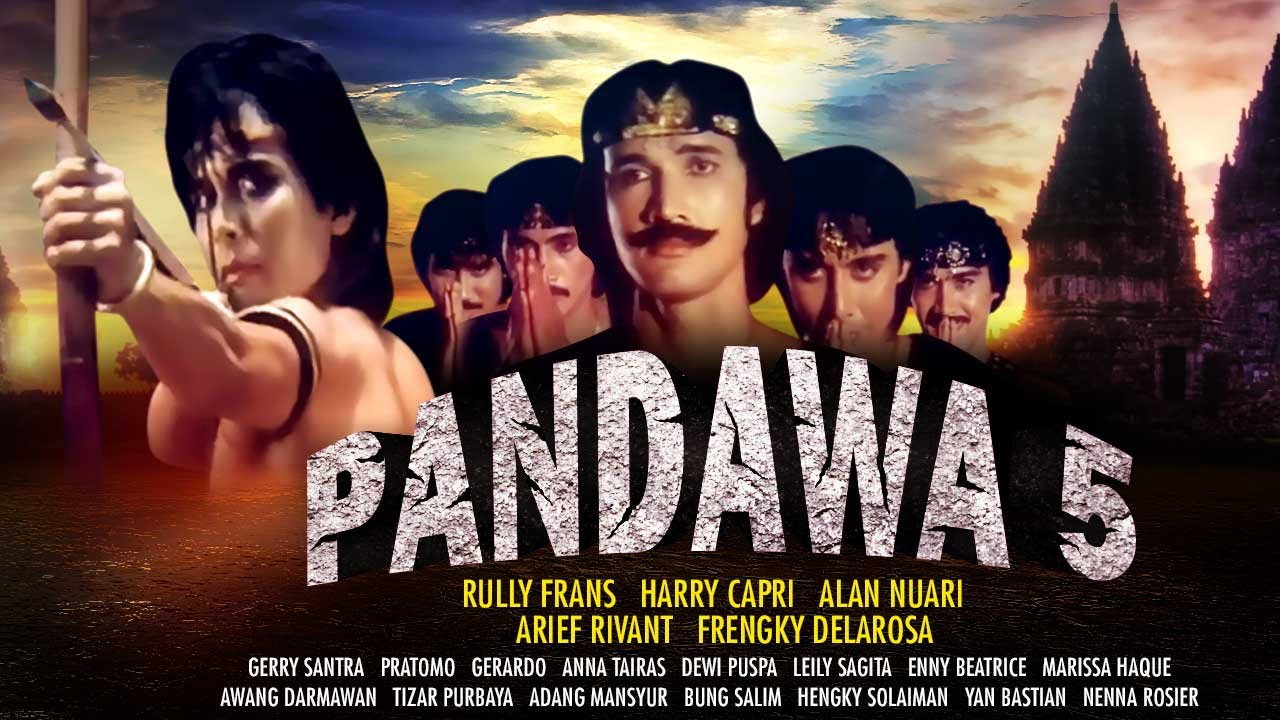 Pandawa Lima backdrop