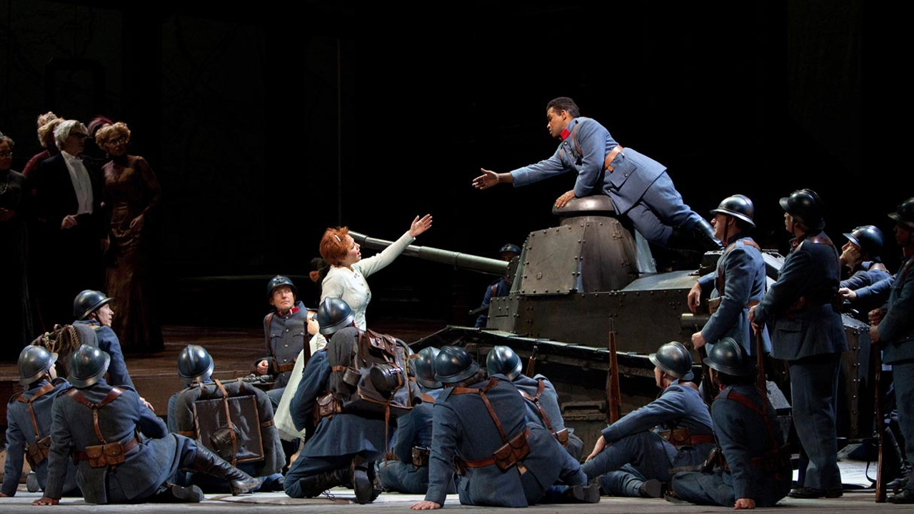 The Metropolitan Opera: La Fille du Régiment backdrop