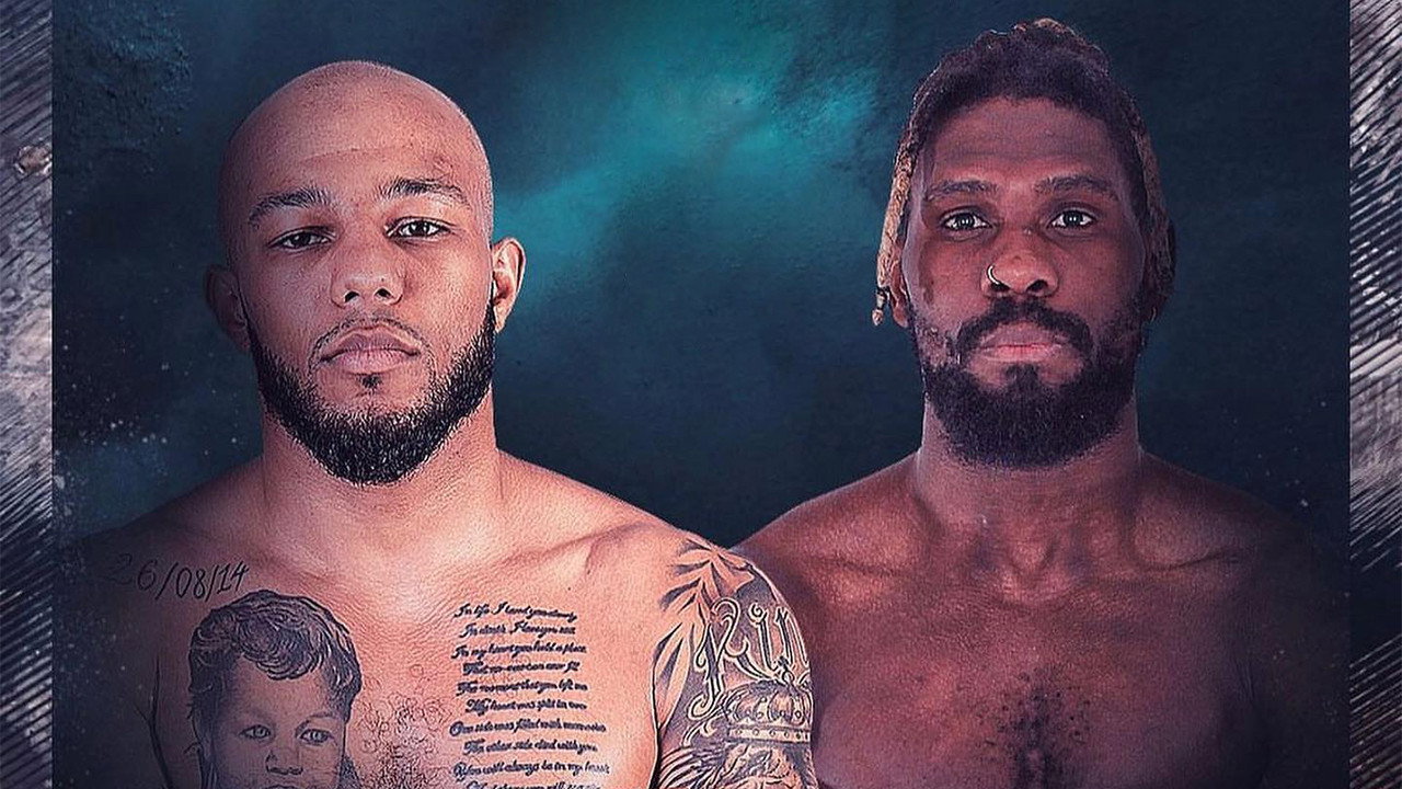 Lyndon Arthur vs. Boris Crighton backdrop