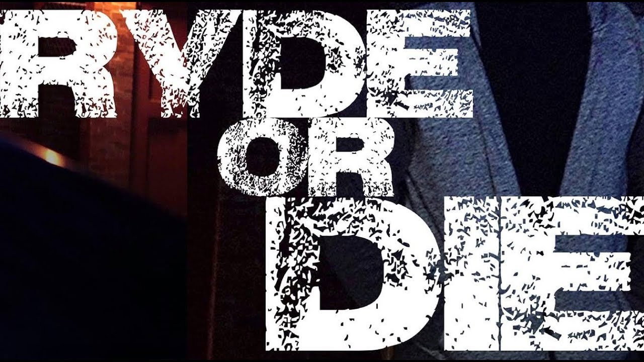Ryde or Die backdrop