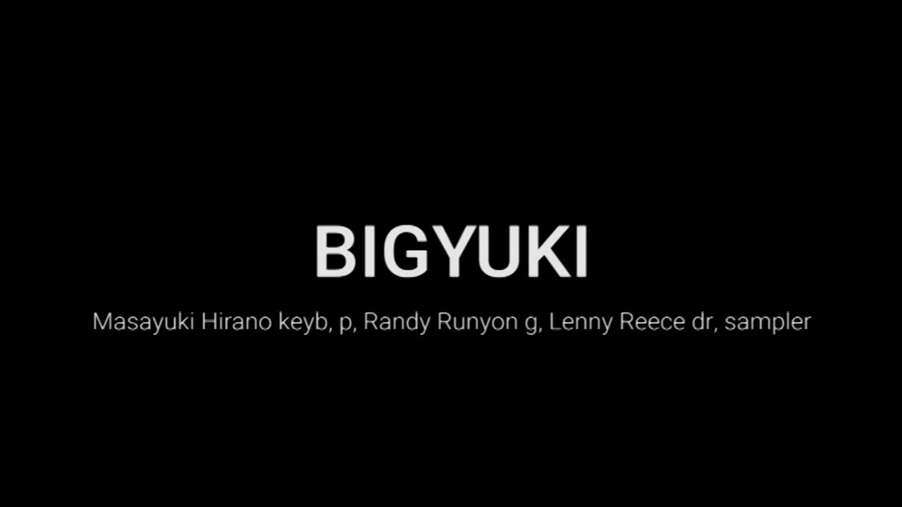 Big Yuki Live from Jazz Club Moods - 2017 backdrop