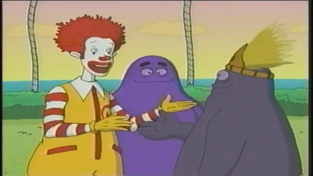 The Wacky Adventures of Ronald McDonald: The Legend of Grimace Island backdrop